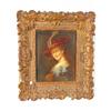 Image 2 : A Fine Meissen Porcelain Portrait Plaque.