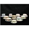 Image 1 : A collection of ten sets of Stick Spatter soft paste cups an