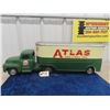 Image 1 : Buddy L Pressed Metal Atlas Van Lines Semi Truck & Trailer 28" Long