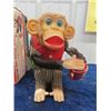 Image 2 : Cragstan Crap Shooting Monkey - Battery Operated w/ Box Alps Japan Toy