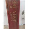 Image 2 : Metal wood Framed John Deere Dealership Sign 14.5" x 66"