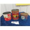 Image 2 : 3 Tins - 1) Folger's Coffee 2lbs 1) Maxwell House 1lb 1) York Peanut Butter 3lb