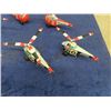 Image 2 : 5 Tin Made in Japan Friction Emergency Helicopters 5" Long