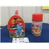 Image 2 : Metal 1963 Aladdin Lunch Kit w/ Thermos - Bozo the Clown