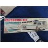 Image 8 : Tin Friction Greyhound Bus Super Scenicruiser H5 w/ Box made in Japan 11.5" Long