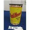 Image 1 : Red Head Motor Oil  Can - 1 Quart