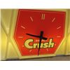 Image 2 : Orange Crush Light up Clock - Working 16" x 48" Crack shown in last pic