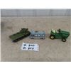 Image 1 : Dinky Van & Military Truck & John Deere Die Cast Tractor