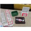 Image 2 : Bicylce License Plates, Auto Tags, Advertising Ashttray & Thermometer, Vintage Auto Cards
