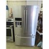 Image 1 : KitchenAid Stainless Steel Side by Side Bottom Freezer Fridge 36" x 32" x 70" - Dent on Lower Front 