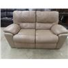 Image 1 : Leather Reclining Love Seat