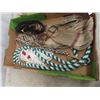 Image 3 : Equine Items- Lead Rope, Cinches, Hoof Pick, Snaps plus....