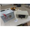 Image 1 : 2 Safes, Both with Keys - 1) Sentry 1100 1) Electronic Safe 9.5" x 13" x 10.5"