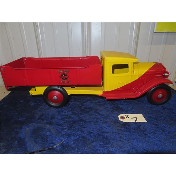 'Buddy L' Pressed Metal Dump Truck 19"L x 6" H x 6" W