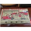 Image 11 : 'Mar Auto Transport Pressed Metal Truck & Trailer with Plastic Car & Box 23" L x 5" H x 4" W