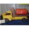 Image 1 : Pressed Metal Cement Truck 12" L x 7" H x 4.5" W