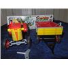 Image 4 : Kovap Fetor Traktor & Trailer Wind Up with Box 13" L x 3.5" H x 3.5"W