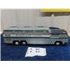 Image 1 : Japan Tin Friction Greyhound Bus 16" L x 4.75" H x 4" W