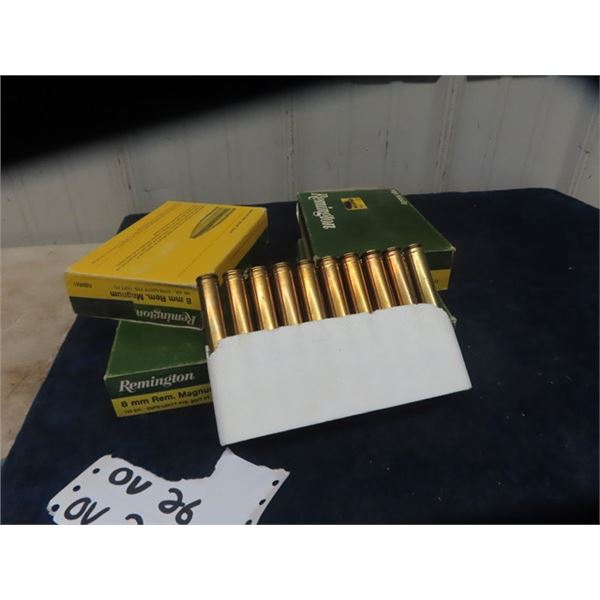 Remington 8mm Remington Mag Ammo- 80 Rounds