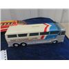 Image 5 : Marx Tin Wind Up Racecar & Jimson Plastic Greyhound Bus Bank 16" L