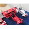 Image 4 : 4 Hallmark Kiddie Car Classics, Pedal Cars & Plane including Red Baron with Boxes