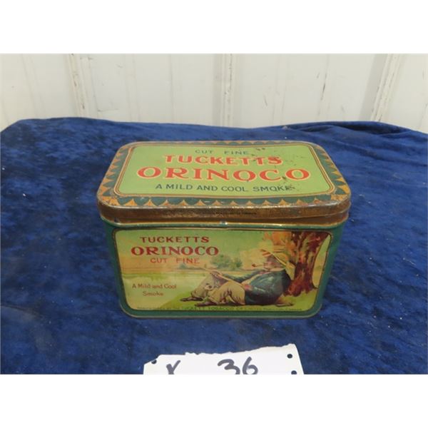 Tucketts Tobacco Tin