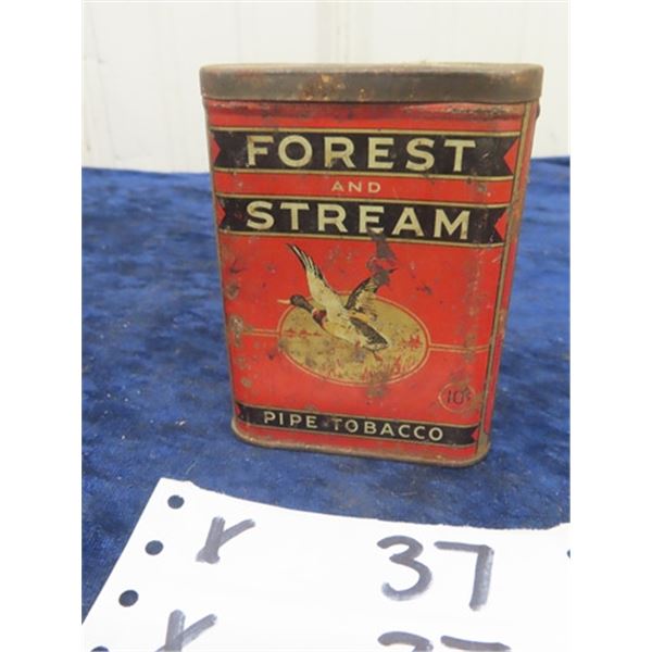 Forest & Stream Pipe Tobacco Pocket Tin