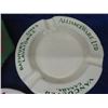 Image 3 : 3 Porcelain Ashtrays with Advertising