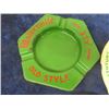 Image 4 : 3 Porcelain Ashtrays with Advertising