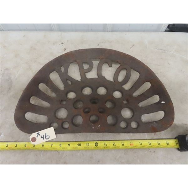 XPCO Cast Implement Seat