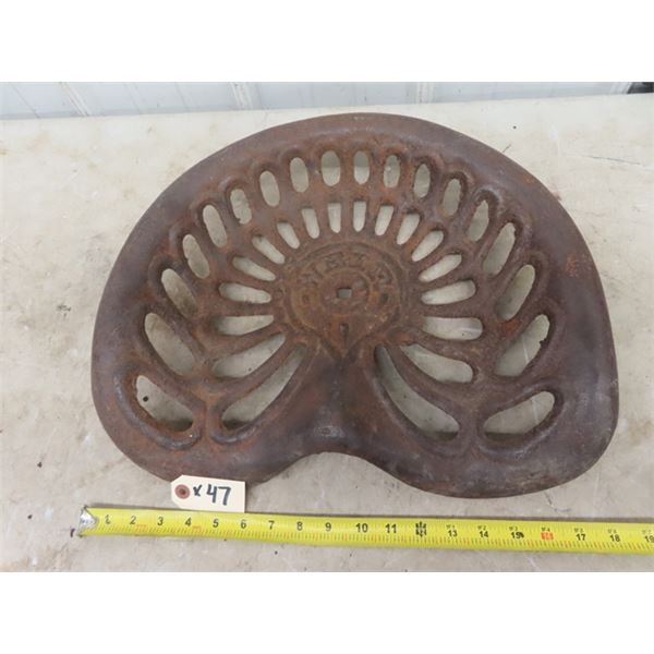 WEIR Cast Implement Seat