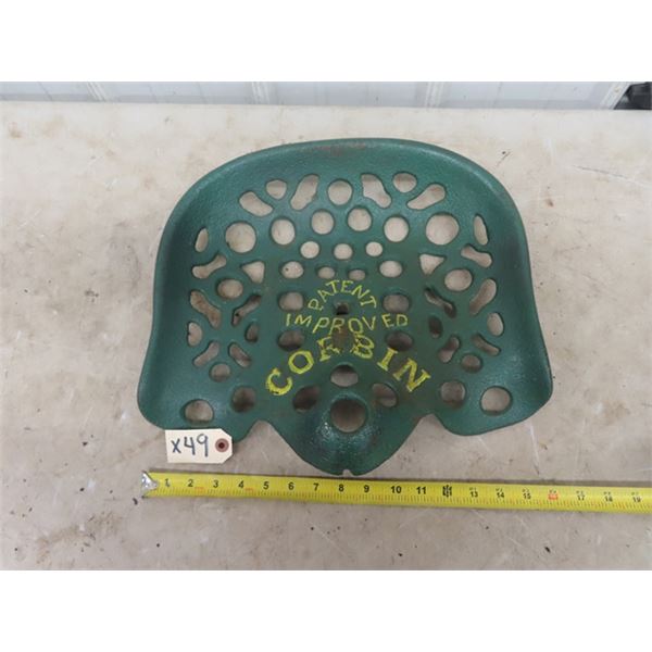 Corbin Cast Implement Seat