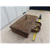 Image 2 : Wallis Tractor Cast Tool Box with Oiler Holder 4" H x 18" W x 14" D