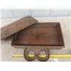 Image 4 : Wallis Tractor Cast Tool Box with Oiler Holder 4" H x 18" W x 14" D