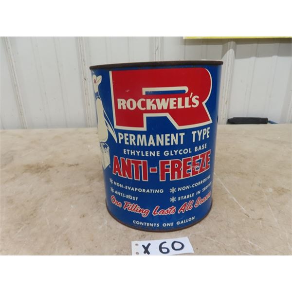 Rockwells AntiFreeze Tin - 1 Gal