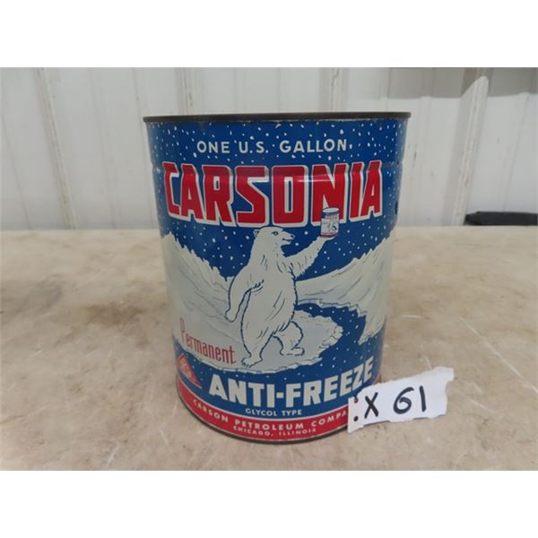 Carsonia Antifreeze Tin 1 US Gal