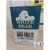 Image 3 : White Bear Antifreeze Tin 1 US Gal