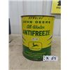 Image 1 : John Deere Antifreeze Tin 1 Gal