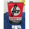 Image 1 : Ace Outboard Motor Oil Tin 1 Quart