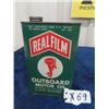 Image 1 : RealFilm Outboard Motor Oil Tin 1 Quart