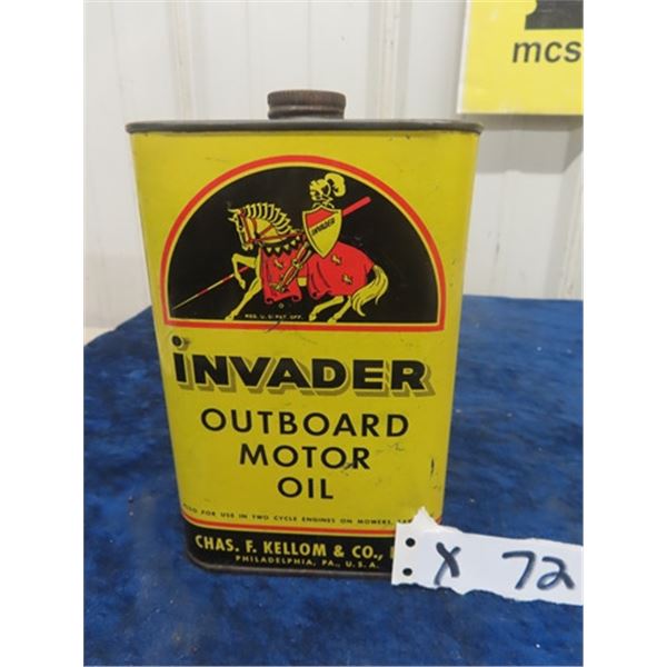 Invader Outboard Motor Oil 1 Quart