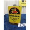 Image 3 : Invader Outboard Motor Oil 1 Quart