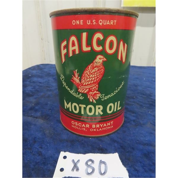Falcon Motor Oil Tin 1 Quart