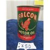 Image 3 : Falcon Motor Oil Tin 1 Quart