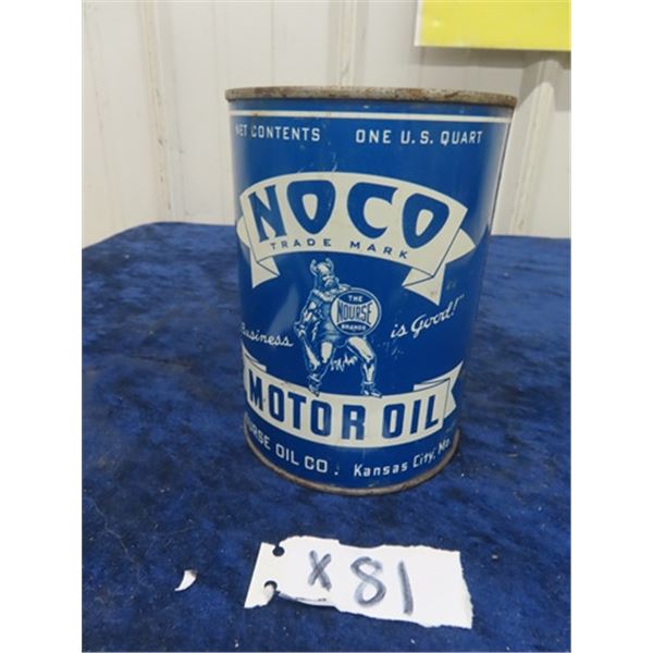Noco Motor Oil Tin with Product 1 Quart