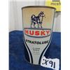 Image 1 : Husky Motor Oil Tin with Product 1 Quart