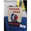 Image 1 : Indian Head Clear Rubber Lubricant Tin 1 US Gal