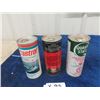Image 3 : 3 Outboard Motor Oil/Lubricant Tins all 16 oz 1) Quaker State, 1) Johnson, 1) Castrol with Product
