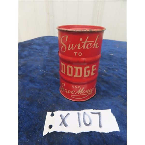 Metal 4oz Switch to Dodge Bank