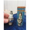 Image 3 : 2 Vintage Spark Plugs with Metal Case 1) Master, 1) KLG